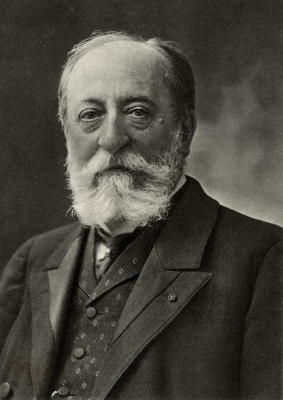 Camille Saint-Saens (1835-1921) od Nadar