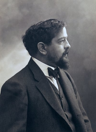 Portrét Clauda Debussyho (Saint-Germain-en-Laye od Nadar