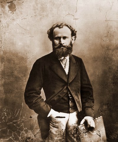 Portrét Edouard Manet, malíř 1832-1883 (foto) od Nadar