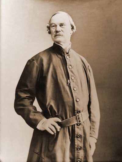 Portrét Josepha Lemerciera, tiskaře-litografa 1803-? (Fotografie) od Nadar