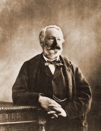Portrét Victora Huga, básníka a spisovatele 1802-1855 (foto) od Nadar