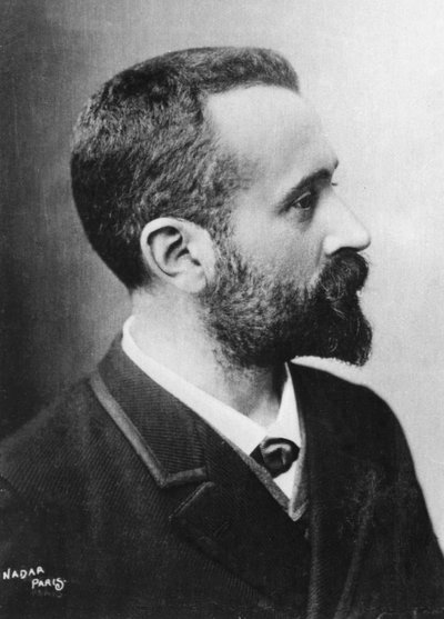 Alphonse Bertillon, francouzský policista, c1880 od Nadar