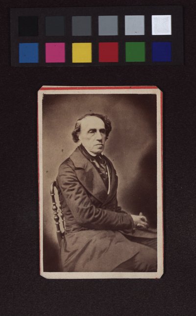 Giacomo Meyerbeer (1791-1864), skladatel, dirigent, klavírista od Nadar