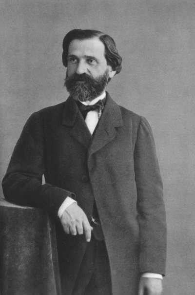 Giuseppe Verdi 1813-1901, italský romantický skladatel, především opery od Nadar