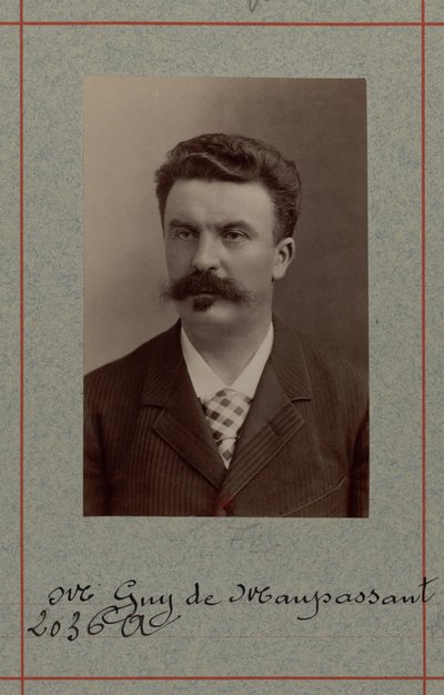Guy de Maupassant - foto: Nadar od Nadar