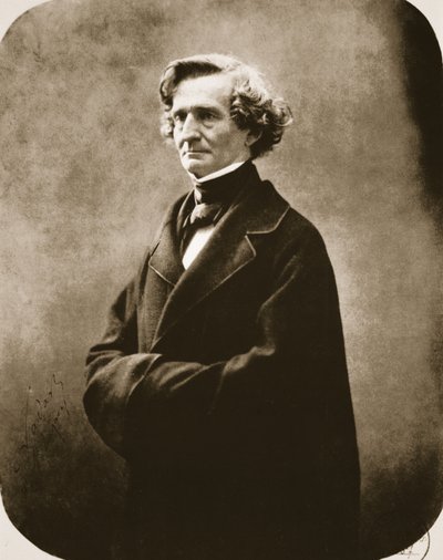 Hector Berlioz, 1863 (fotoryt) od Nadar