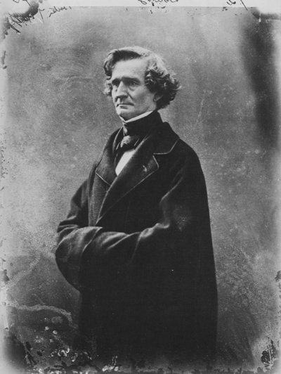 Hector Berlioz, francouzský romantický skladatel, c1863 od Nadar