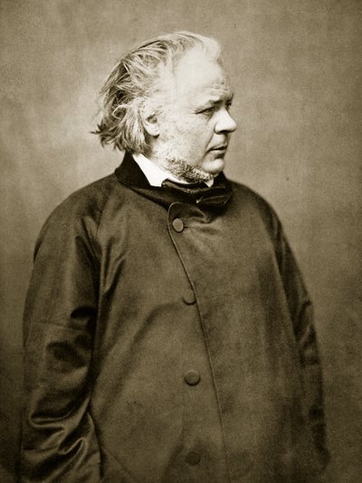 Honore Daumier (sépiová fotografie) od Nadar