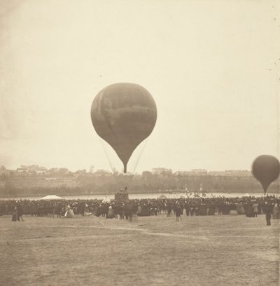 Le Geant, Champ de Mars, 18. října 1863, pravděpodobně vytištěno 188089. od Nadar