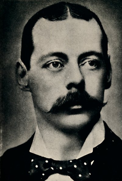 Lord Randolph Churchill, 1889, 1945. od Nadar