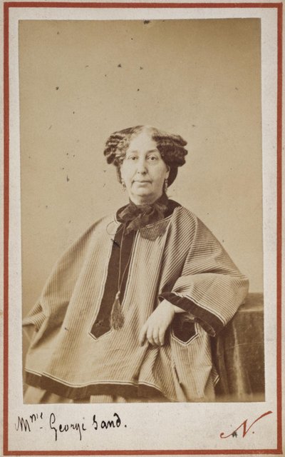 Paní George Sand od Nadar