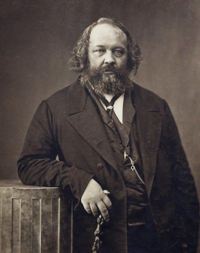 Portrét Michaila Alexandroviče Bakunina 1814-1876, cca 1860 od Nadar