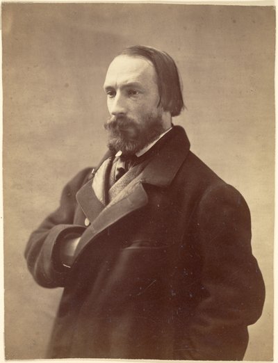 Auguste Vacquerie, spisovatel od Nadar [Gaspard Félix Tournachon]
