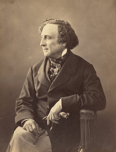 Eug[ène] Chapus, literární vědec od Nadar [Gaspard Félix Tournachon]