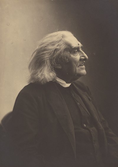 [Franz Liszt] od Nadar [Gaspard Félix Tournachon]