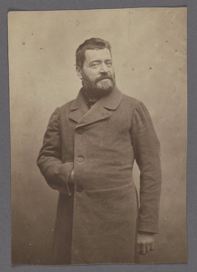 Xavier Meunier, architekt od Nadar [Gaspard Félix Tournachon]