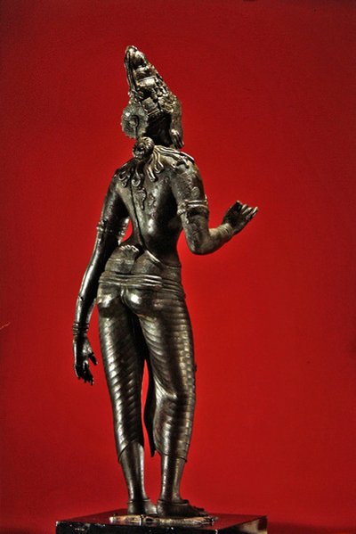 Standing Parvati, Chola Period (880-1279), první čtvrtina 10. století (slitina mědi) od Nadu Tamil