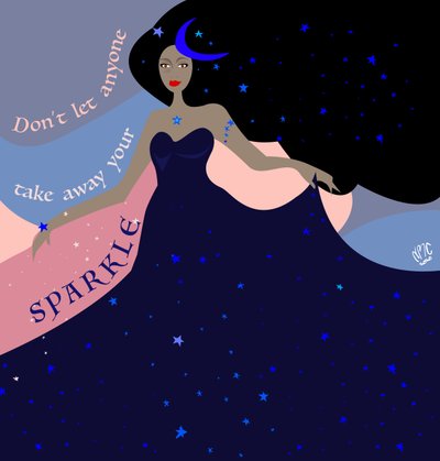 Sparkle, 2020 od Nancy Moniz Charalambous