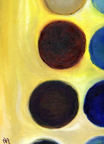Šťastné tečky 4, 2014, od Nancy Moniz Charalambous