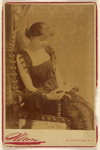 [(illeg.) Davenport] od Napoleon Sarony