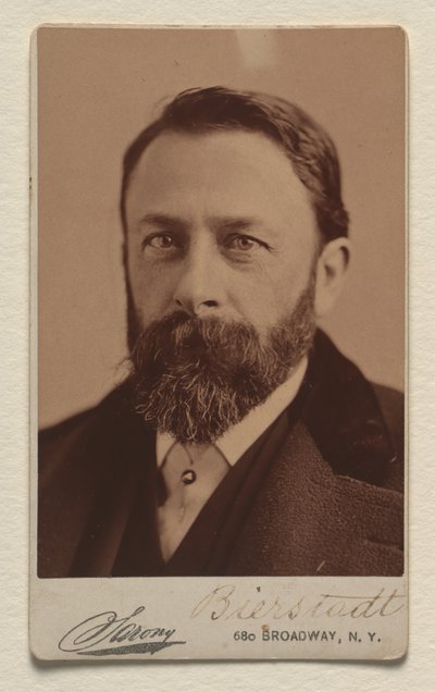 Albert Bierstadt od Napoleon Sarony