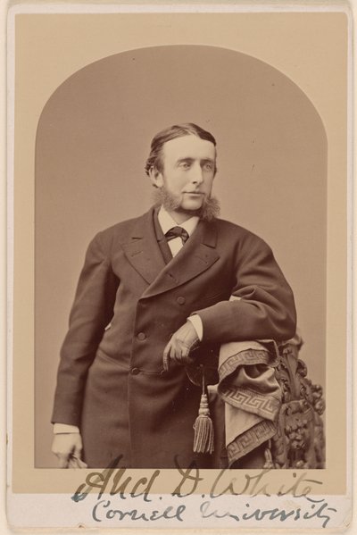 Andrew Dickson White od Napoleon Sarony
