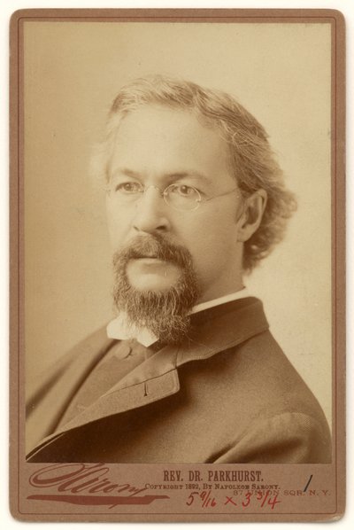 Charles Henry Parkhurst od Napoleon Sarony