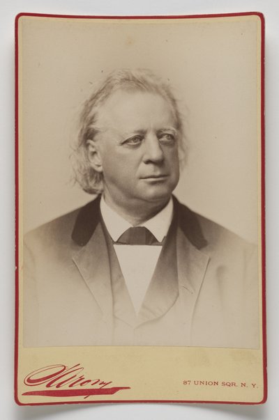 Henry Ward Beecher od Napoleon Sarony
