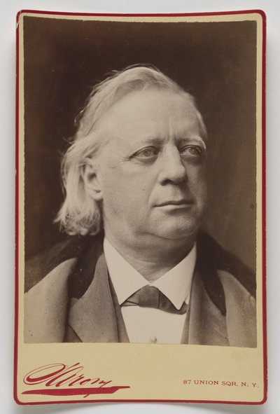 Henry Ward Beecher od Napoleon Sarony