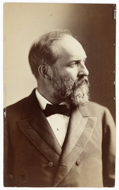 James Garfield od Napoleon Sarony