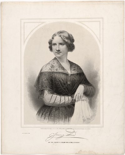 Jenny Lind od Napoleon Sarony