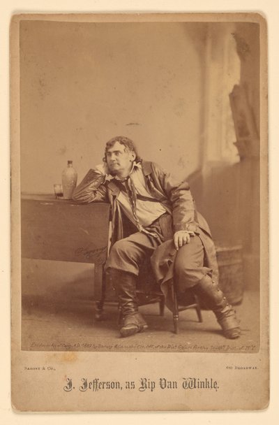 Joseph Jefferson od Napoleon Sarony