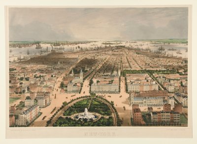 New York od Napoleon Sarony