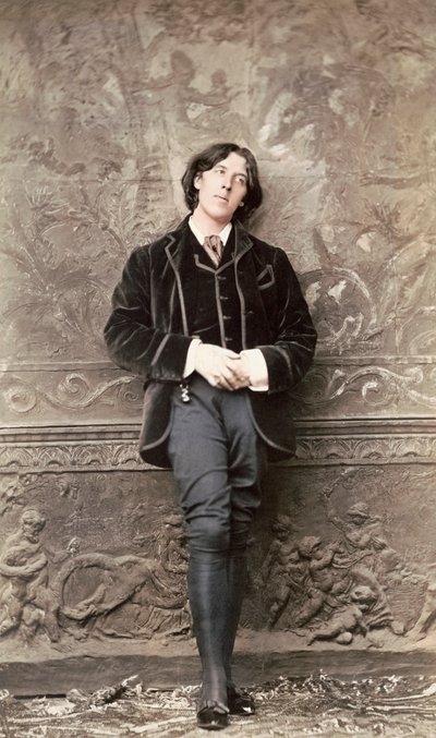 Oscar Wilde, počátek 80. let 19. století (foto) od Napoleon Sarony