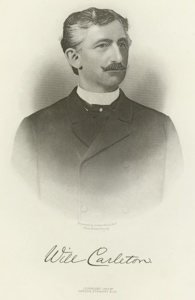 Will Carleton od Napoleon Sarony
