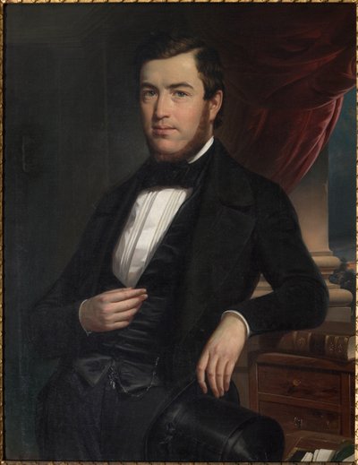 Portrét gentlemana (olej na plátně) od Narciso Malatesta