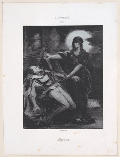 Smrt strachu, 1830-76., 1830-76. od Narcisse Virgile Diaz de la Peña