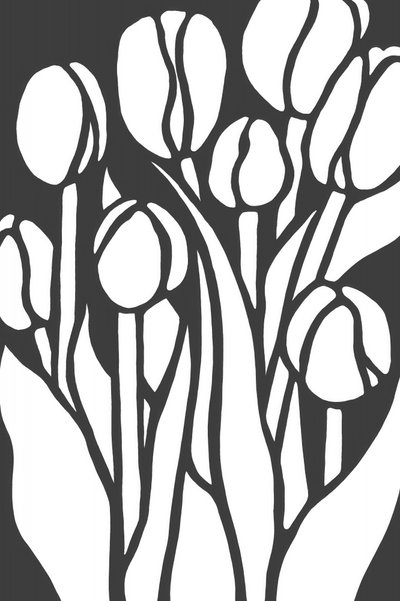 Elegantní kytice tulipánů od Natalie Bruns