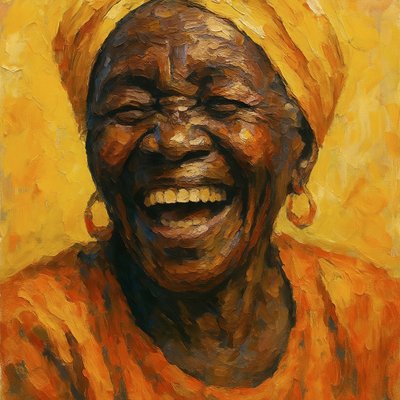 Radostný africký smích od Natalie Bruns