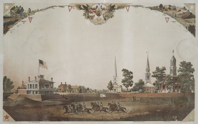Pohled na veřejné náměstí, Atlanta, Georgia od Nathan B. Abbott