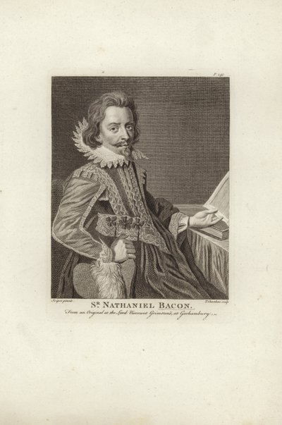 Sir Nathaniel Bacon , amatérský malíř od Nathaniel Bacon