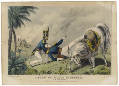 Smrt majora Ringgolda od Nathaniel Currier