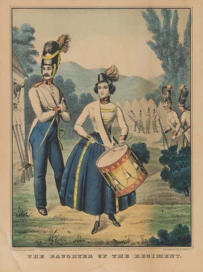 Jenny Lindová od Nathaniel Currier