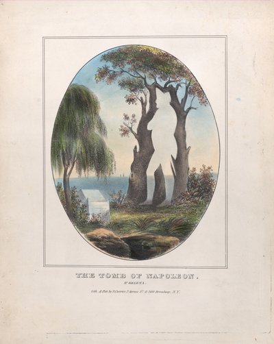 Napoleonova hrobka, 1833-88., 1833-88. od Nathaniel Currier