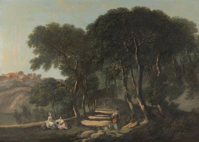 Pohled poblíž Říma od Nathaniel Dance