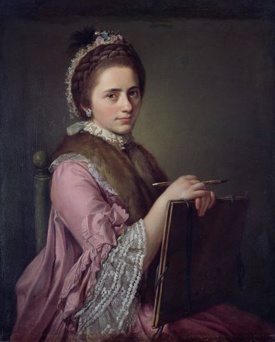 Angelica Kauffmannová od Nathaniel Dance Holland