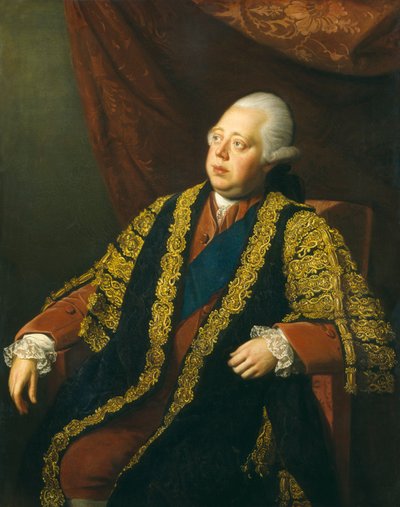Frederick North, 2. hrabě z Guilfordu od Nathaniel Dance Holland