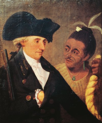 Portrét kapitána Charlese Clerkeho (1741-1779), anglického kapitána a společníka na cestách Jamese Cooka (1728-1779). Obraz Nathaniela Dance-Hollanda (1735-1811) od Nathaniel Dance Holland