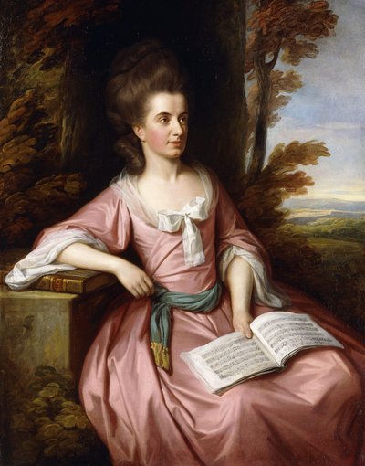 Portrét Marthy Ray od Nathaniel Dance Holland