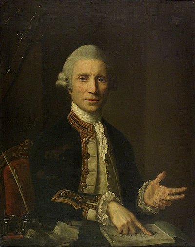 Kapitán Thomas Baillie (zemř. 1802) od Nathaniel Hone